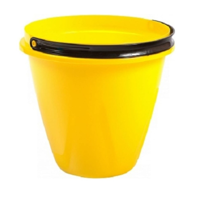 Ведро Лайт 10 л желтое пластик Радиан