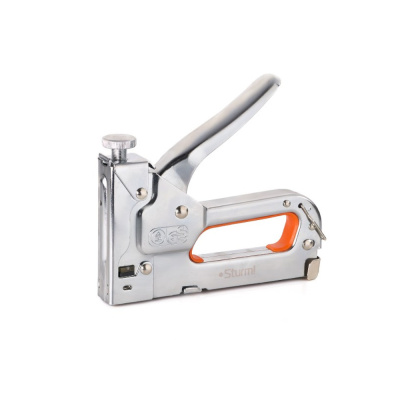 Степлер меб.регулир.с8мм скобами (53) 100шт,тип скобы 53,4-14мм Sturm