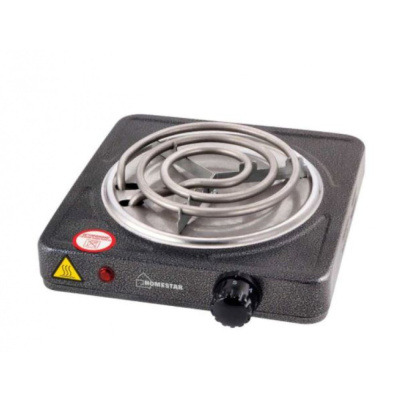 Электроплита HomeStar HS-1103, 1 конфорка, спираль (ТЭН) 1 кВт, 3046