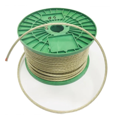 Трос металлополимерный 5 мм /100 м ТМП-5,0-100