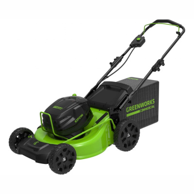 Газонокосилка самоходная , аккумуляторная Greenworks GC82LM51SP2, 51 см, б/щ, без АКБ и ЗУ							 Газонокосилка самоходная , аккумуляторная Greenworks GC82LM51SP2, 51 см, б/щ, без АКБ и ЗУ
