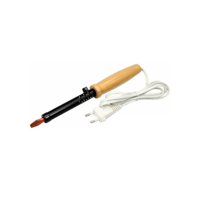 Паяльник 220 В, деревянная ручка, 40 Вт
