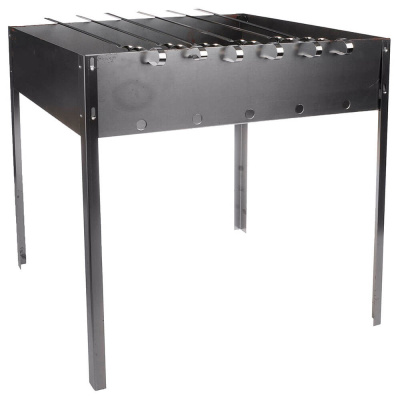 Мангал сборный 50х30см (0,5мм) +6шампуров, в коробке, ROYALGRILL™