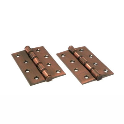 Петля Апекс 1шт 100*70F B4-Steel-AС медь унив.4подш.