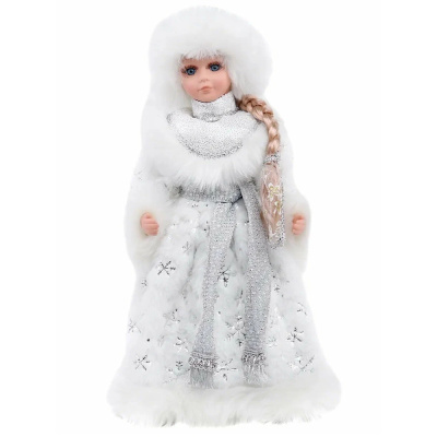 Снегурочка с музыкой, L19W12,5H40 см (АА*4 не прил)