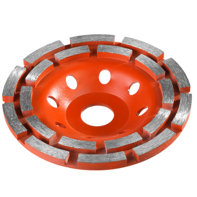 Двухрядная алмазная чашка ЗУБР d 230 мм, Мастер