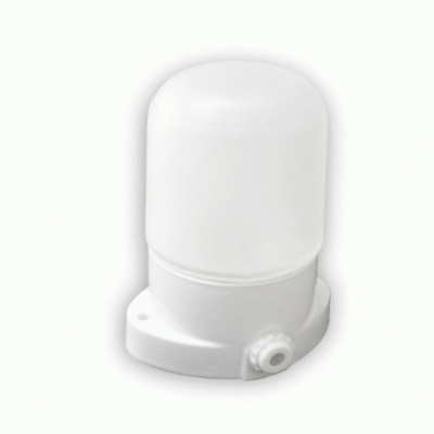Свет. LEEK баня/сауна белый 60W IP54 прямой керам.осн/жаропрочн.стекло 150° ЖКХ НПБ OL LE061100-0065