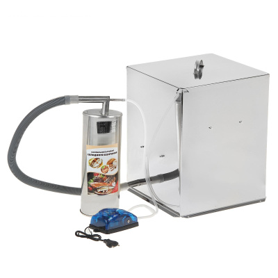 Коптильня холодного копчения "Дым Дымыч" 02М (дымогенератор+емкость для копечния 32л.)