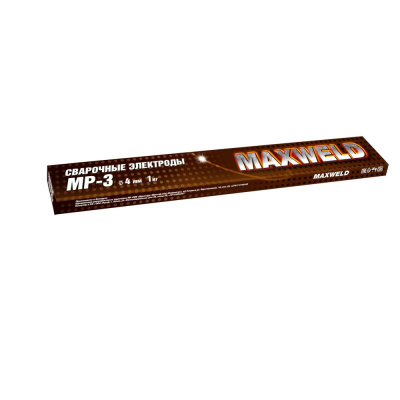 Электроды сварочные MAXWELD МР-3, 4 мм (1кг)
