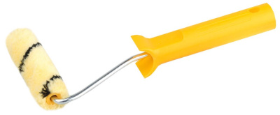 Мини-валик STAYER "MASTER DUALON  ПОЛИАКРИЛ малярный в сборе, ворс 7мм, бюгель 6мм, 15*70мм