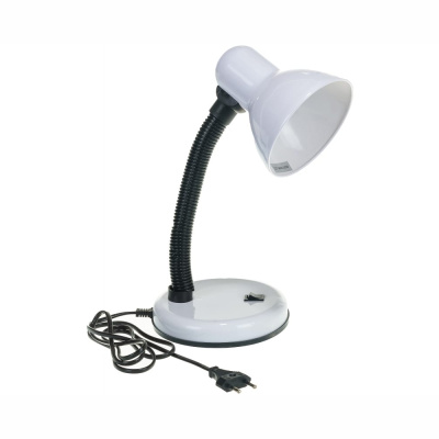 Светильник ЭРА N-211 св-к настольный на основании 40W E27 металл/пластик, белый N-211-E27-40W-W (пак