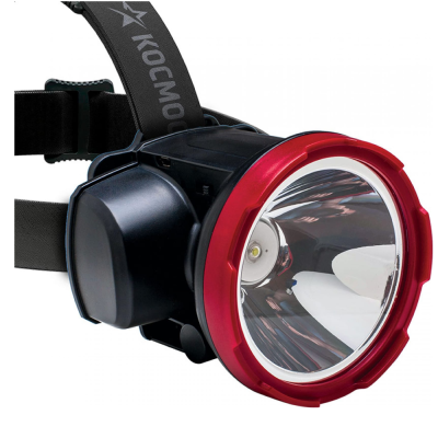Фонарь налобный аккумуляторный KOCAccuH5WLED, 5W LED, аккум. 4V 2Ah, 280 Lm, 3 часа, Космос