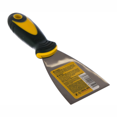 Шпатель KRAFTOOL 65 мм х-образное профилированное полотно двухкомпонентная ручка, нержавеющий,