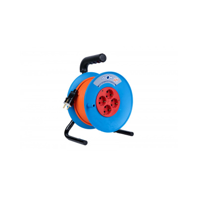 Удлинитель ПВС 3х1,5 40м на катушке Атом