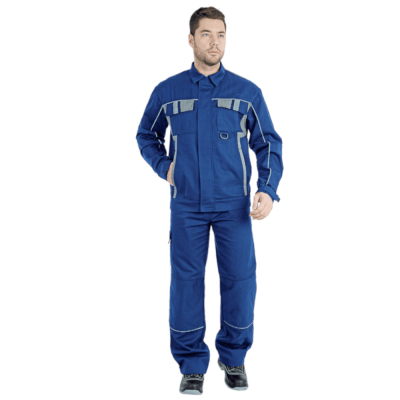 Костюм "КОМФОРТ" т/синий-серый 44-46/5-6