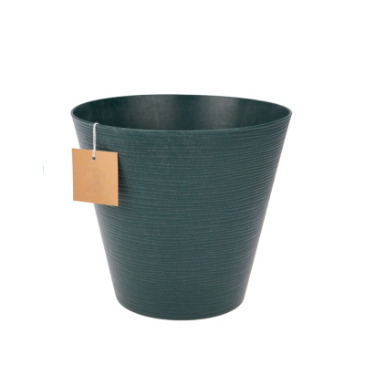 Конус Эко кашпо 5,1л d22 h21см малахит /9