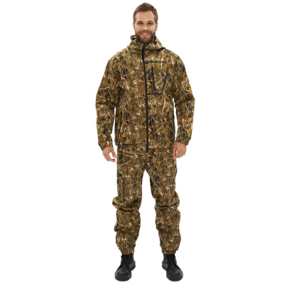 Костюм "ТУРИСТ 1" куртка/брюки цвет: кмф "Камыш", ткань: Грета (56-58, 170-176)