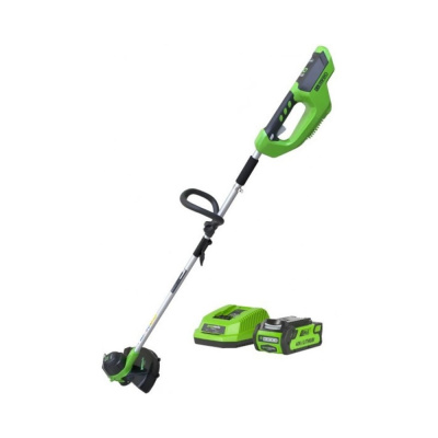 Триммер струнный (в комплекте аккумуляторная батарея 2А*ч и зарядное устройство)