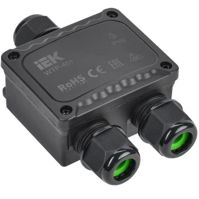 Коробка распред. герметичная WTP-401 3 ввода IP68