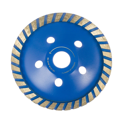Диск алмазный шлифовальный, посадочный диаметр 22,2 мм,"Турбо" узкие сегменты 125 мм