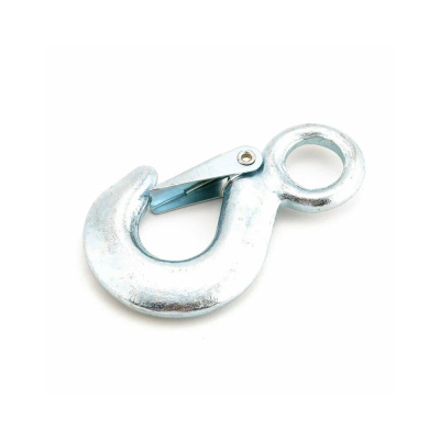 Крюк стальной 130 г с пружинным фиксатором