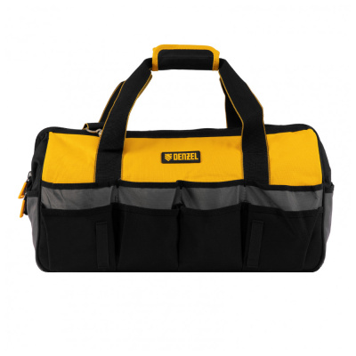 Сумка для инструмента, 500х245х300 мм, 20 карман.,съемный органайз. 10 карман.,наплеч. рем.// Denzel