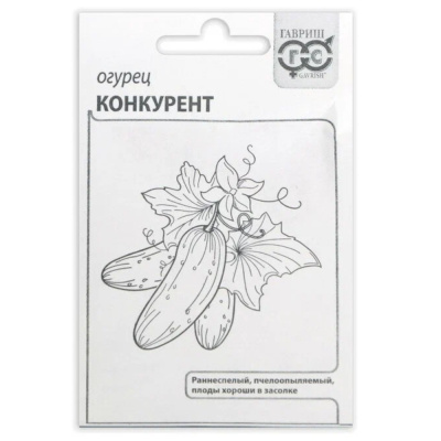 Огурец Конкурент (ЧБ) 15шт