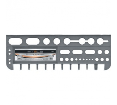 Полка для инструмента 47,5 см., серая //Stels