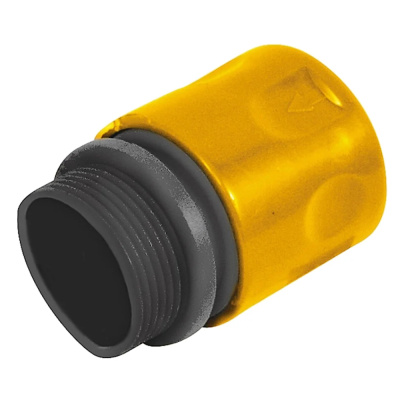 Соединитель пластиковый, внешняя резьба 3/4"