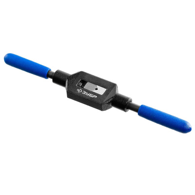 Метчикодержатель ЗУБР "ПРОФЕССИОНАЛ" №2, с регулируемыми вкладышами, сталь 45, для метчиков - M4-M12