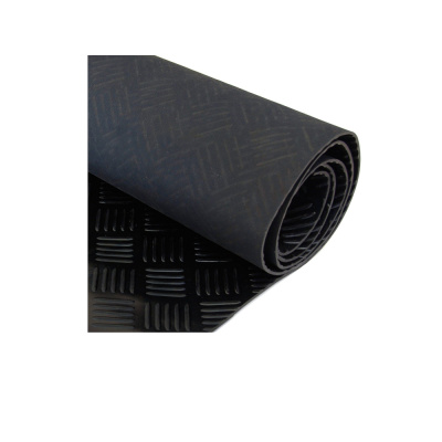 Ковры автомобильные "шашки" (толщ. 3 мм, шир. 1200 мм, дл. 5 м, вес  25,2 кг) Китай