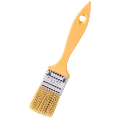 Кисть плоская 1,6" DECOR Среда 40х12мм, светл. смеш. щетина, пласт. ручка