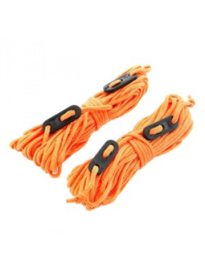 Набор для натяжения палатки 2 веревки NORDWAY 10м фиксаторы