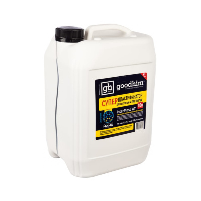 Суперпластификатор для бетонов и растворов INTERPLAST AT, 10 л.