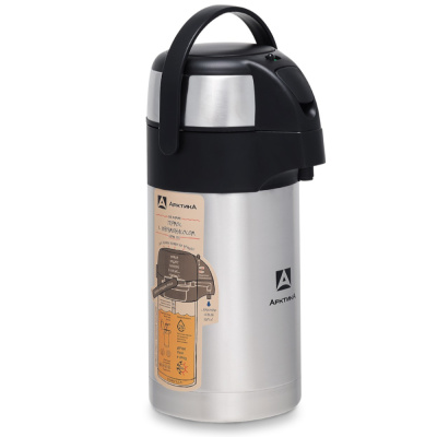 Термос вакуумный, бытовой, тм "Арктика", 2500 мл, арт. 501-2500
