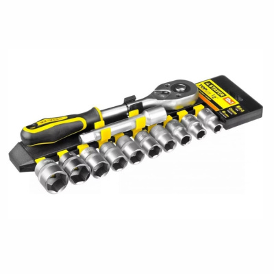 Набор торцовых головок и бит-головок (27754-H12) STAYER  RSS 12S, 12 предм., (1/4"), 