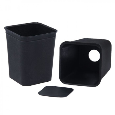 Горшок для рассады V-0,25 л 7,2*7,2*8,7 квадр. с выдвижн. дном/30/10/Рад