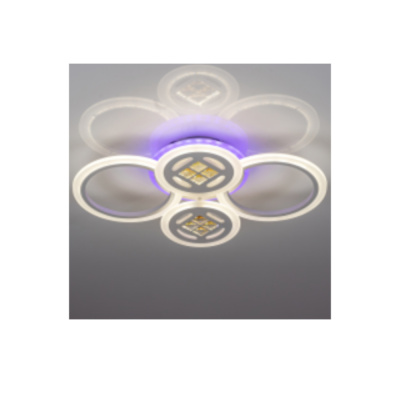 Люстра 5551/2+2 WH RGB 108W+12W														