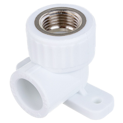 Уголок комб.PP-R 20x1/2 нар. с крепл.