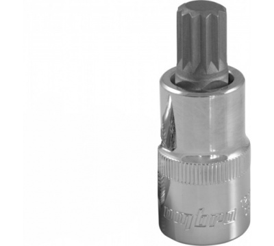 Насадка торцевая 1/2 DR с вставкой-битой SPLINE М9