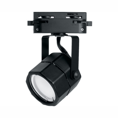 Светильник трековый на шинопровод ДПО GU10 без лампы черный шт