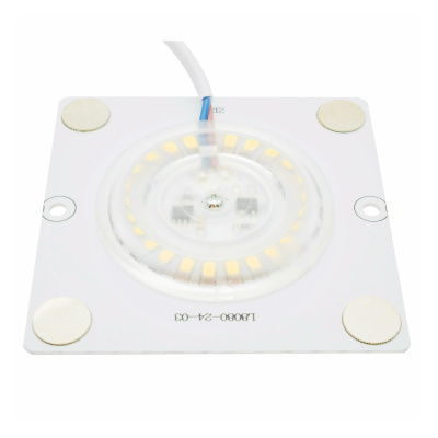 Модуль APEYRON  св/д с драйвером 12W(960lm) 4000К 4K 80x80 линз.рассеив. на магнитах IP20 2835 02-19