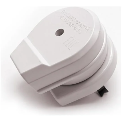 Разъем РШ-ВШ 32А 250В 2Р+РЕ открытой установки    белый