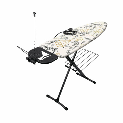 Доска гладильная "НИКА БЕСТ" (бриллианты) 122*40 см металл