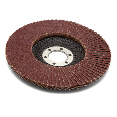 Круг лепестковый торц. 125х22 Р60