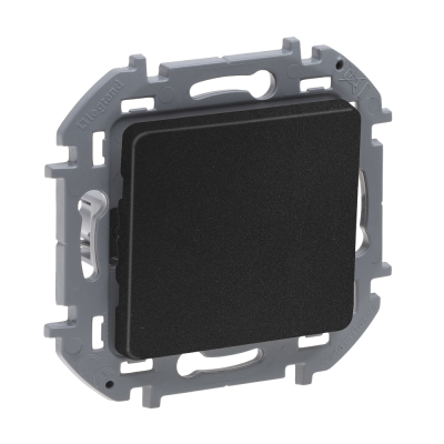 Выключатель одноклавишный INSPIRIA 10 AX 250 В~ антрацит