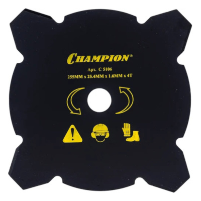 Нож для жесткой травы 4/255/25,4 (тип В) (125R,235R,FS80,85,100,120,FR85,350,450)