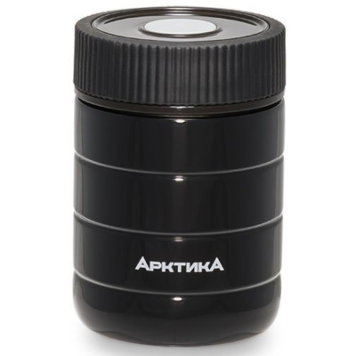 Термос для еды вакуумный, бытовой, тм «Арктика», 0.48 л, арт. 307-480 (чёрный)