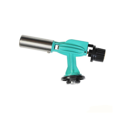 Горелка газовая ,сопло с керамикой, пьезоподжиг(кнопка),металл. корпус, Sturm!