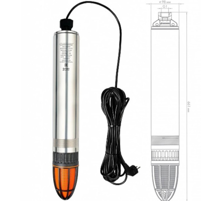 Насос погружной "Водомет" 40/50ок